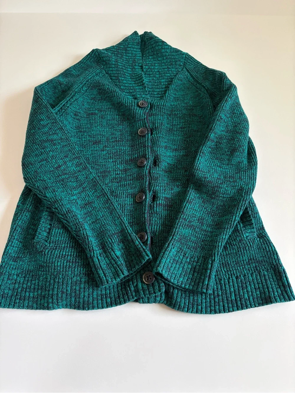 Gymboree Green Button-Up Sweater Cardigan Size 10/12